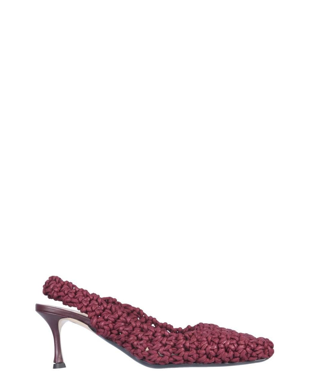 N°21 Pink Pointed Toe Slingback Pump