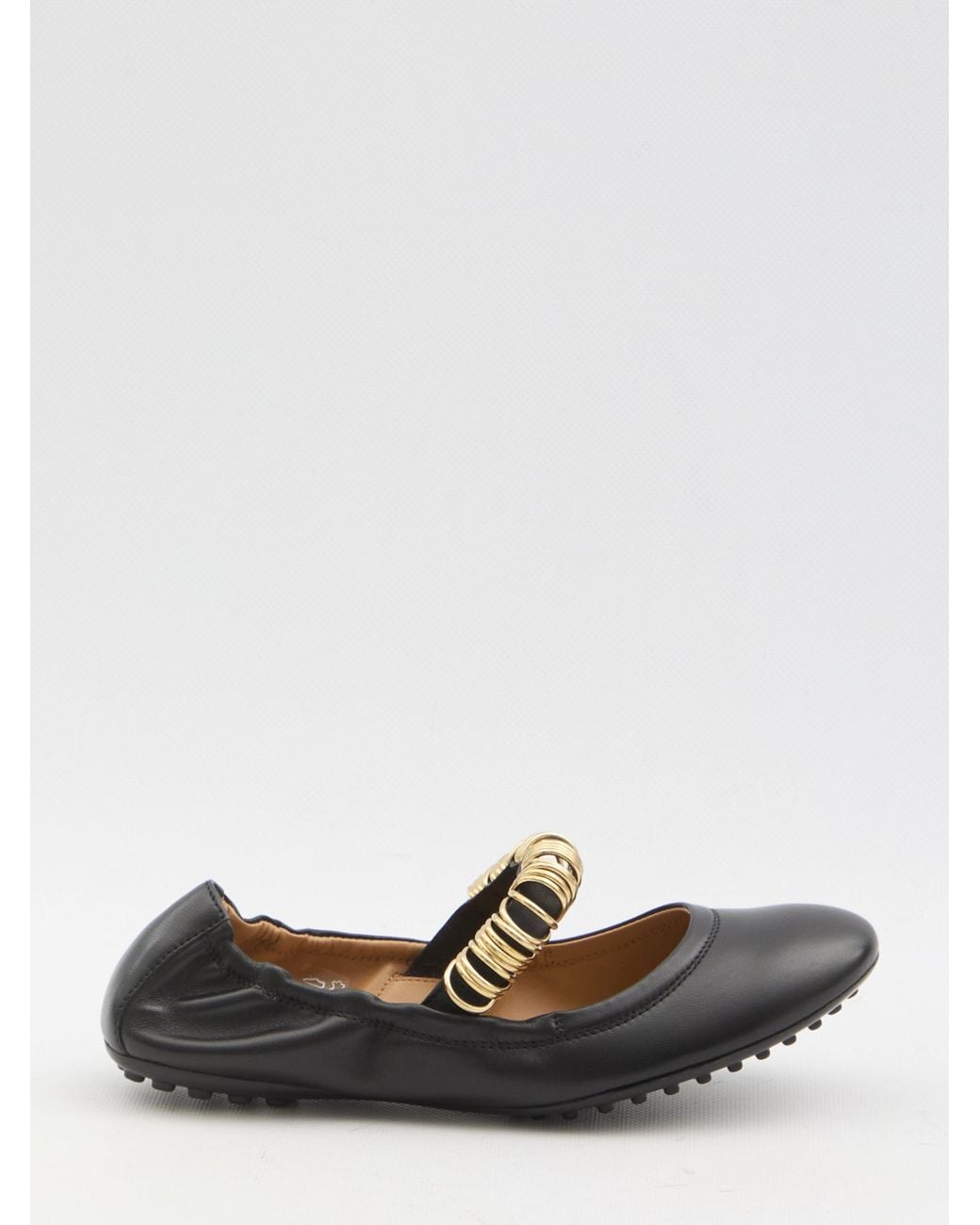 Tod's Multicolor Ballet Flats With Eyelets