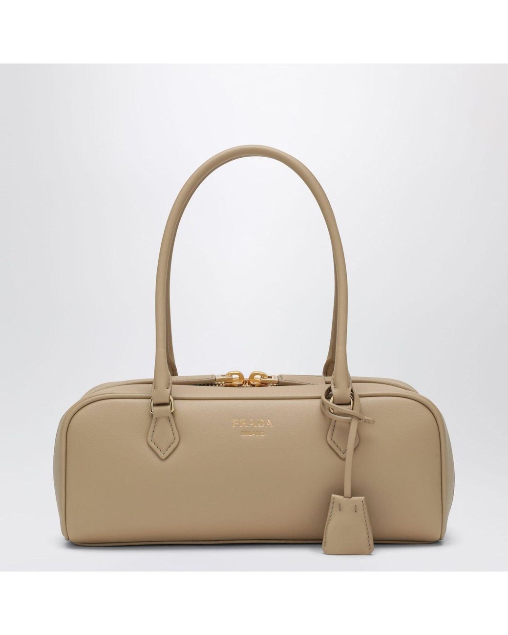 Prada Natural Shoulder Bag