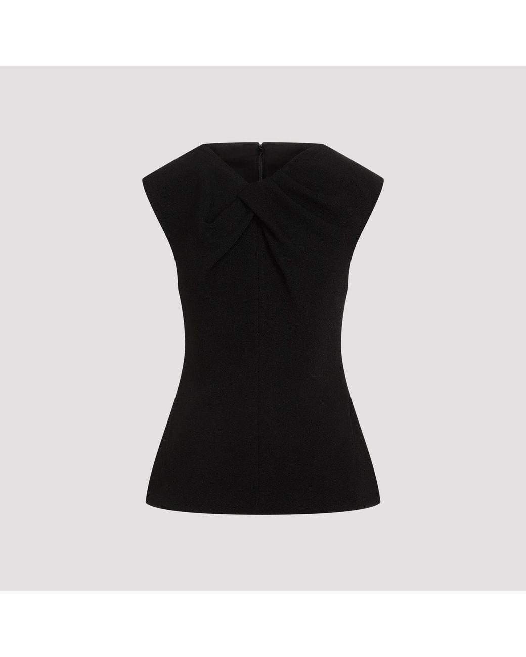 Jil Sander Black Viscose Tank Top
