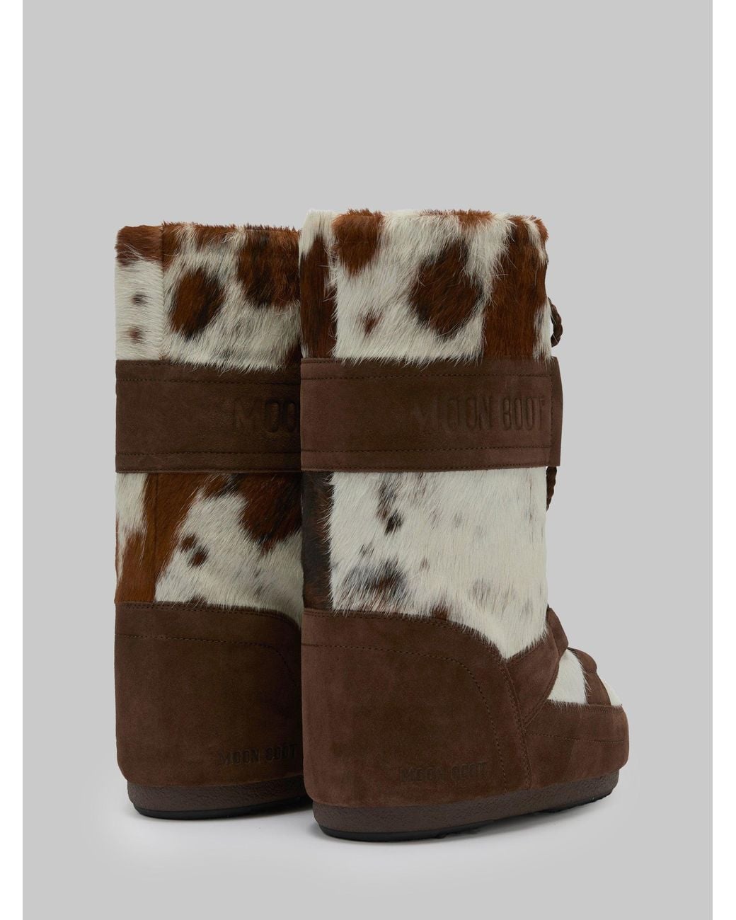 Moon Boot Icon Archive 1985 Pony Hair Boots in Brown | Lyst