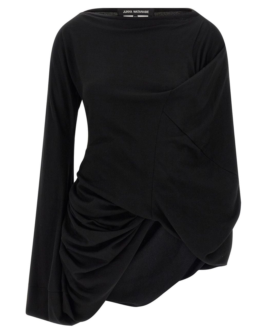 Junya Watanabe Black Draped Top