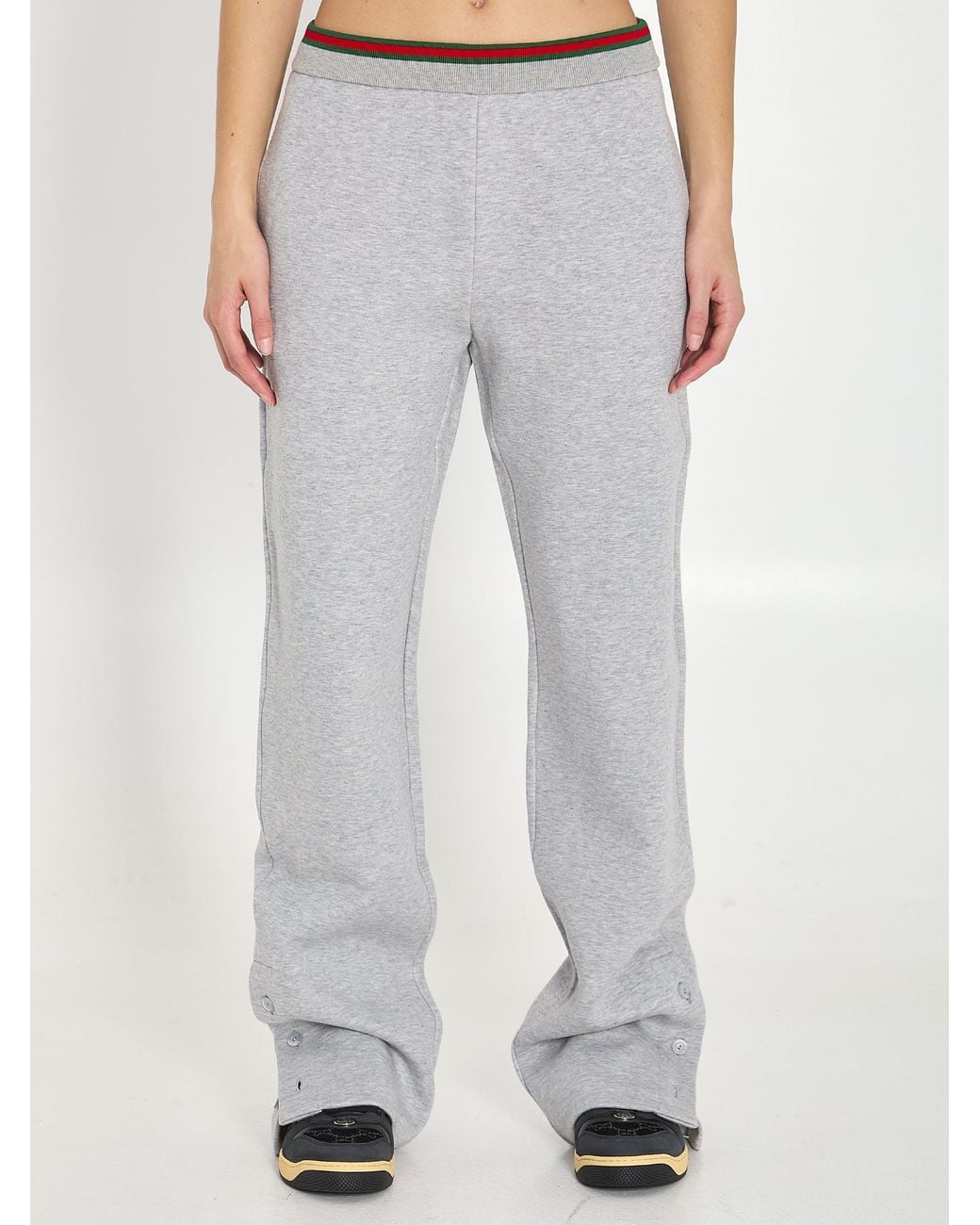 Gucci Leisure Pants in Gray | Lyst