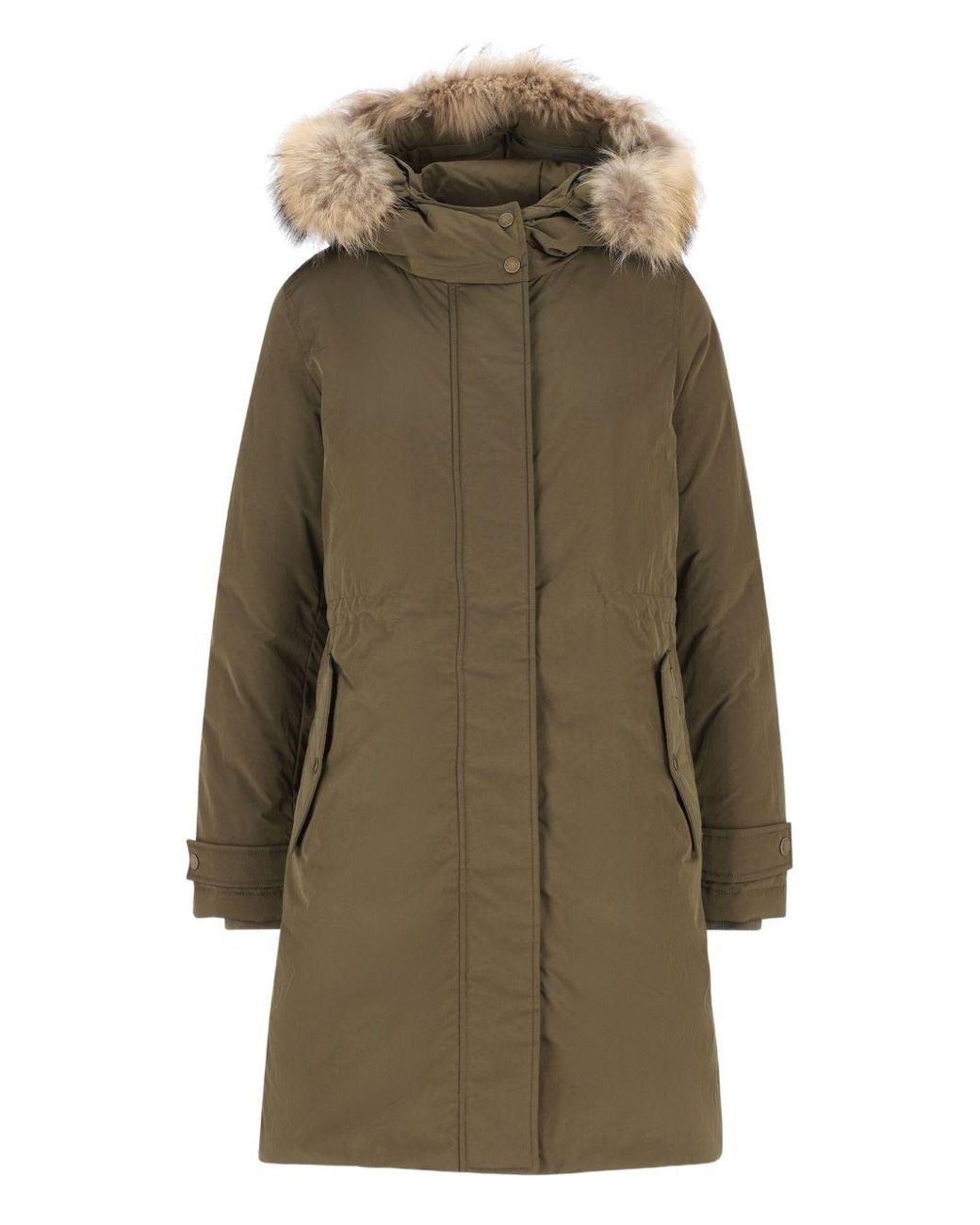 Woolrich Green Grace Long Parka