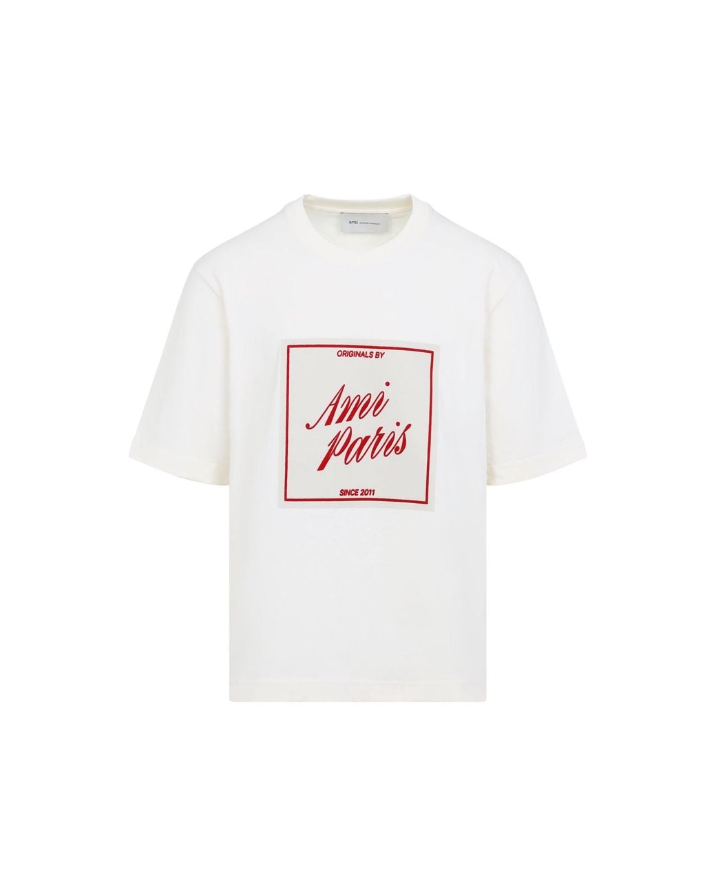 AMI White T-Shirts for men