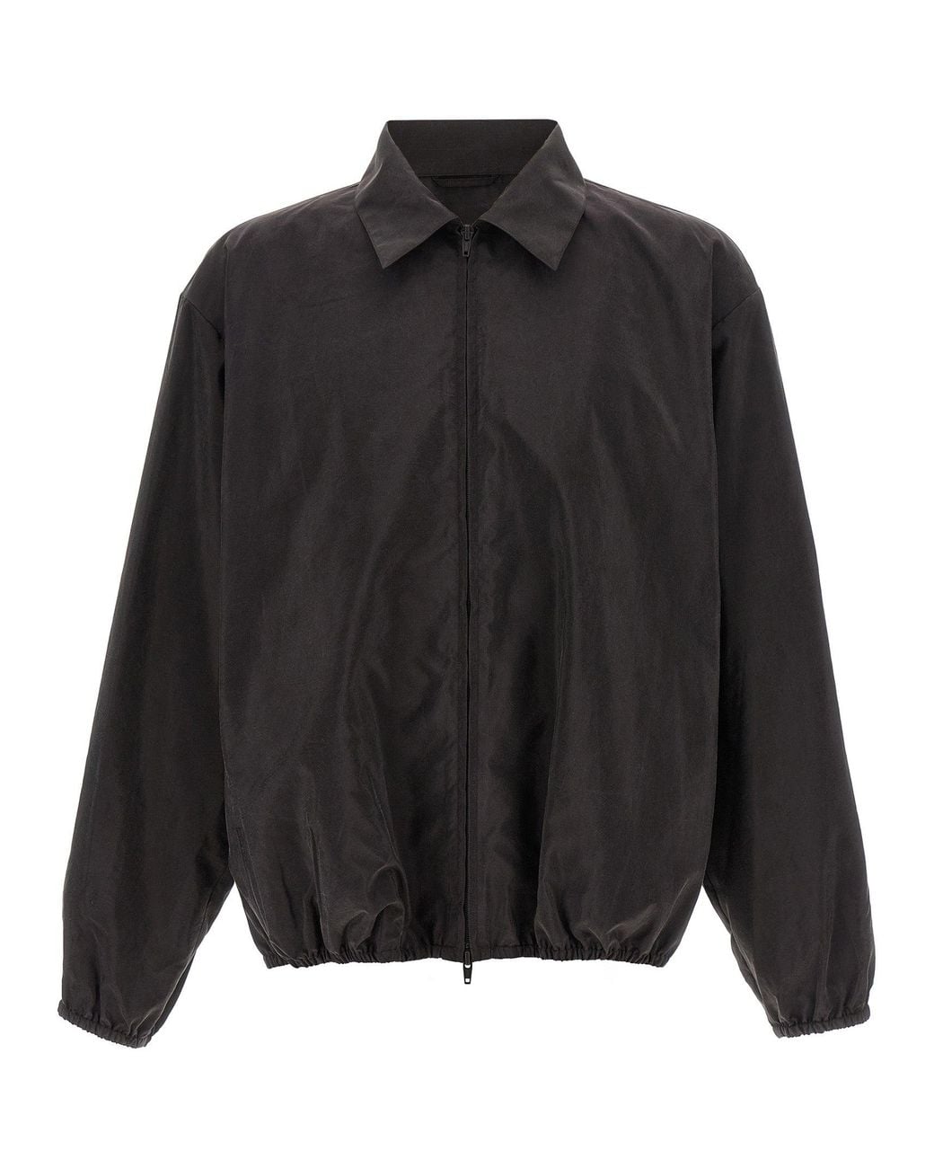 Ssstein Black Collar Jacket