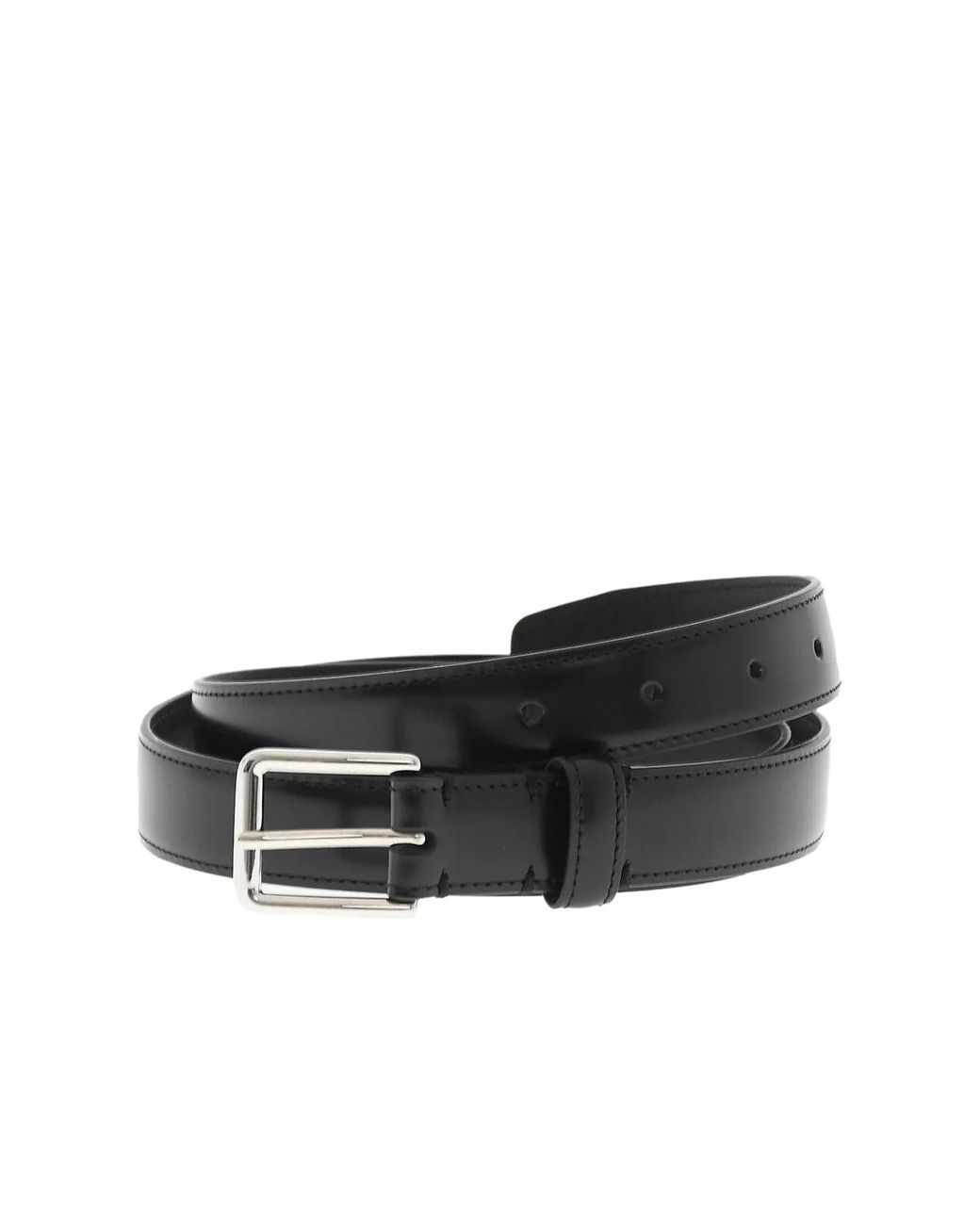 DSquared² Black Classic Buckle Belt for men