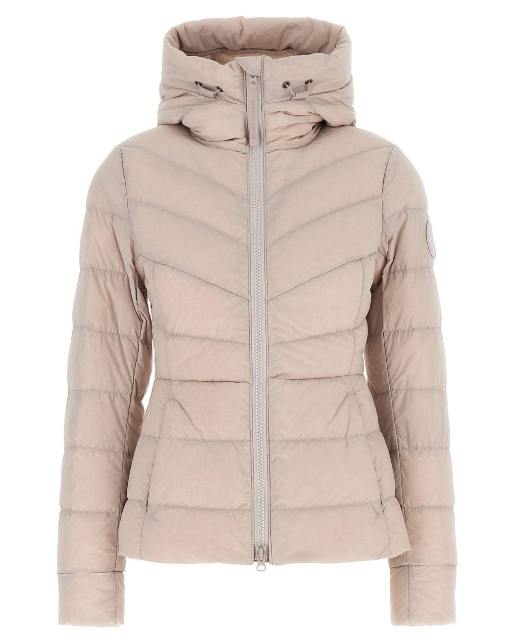 Canada Goose Natural Quilted 'Clair' Padded Down Jacket
