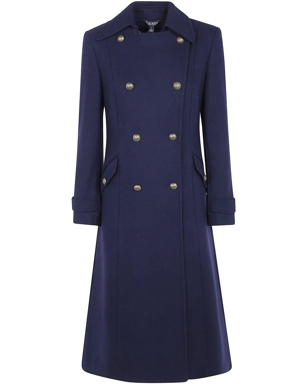 Ralph Lauren Blue Lined Coat