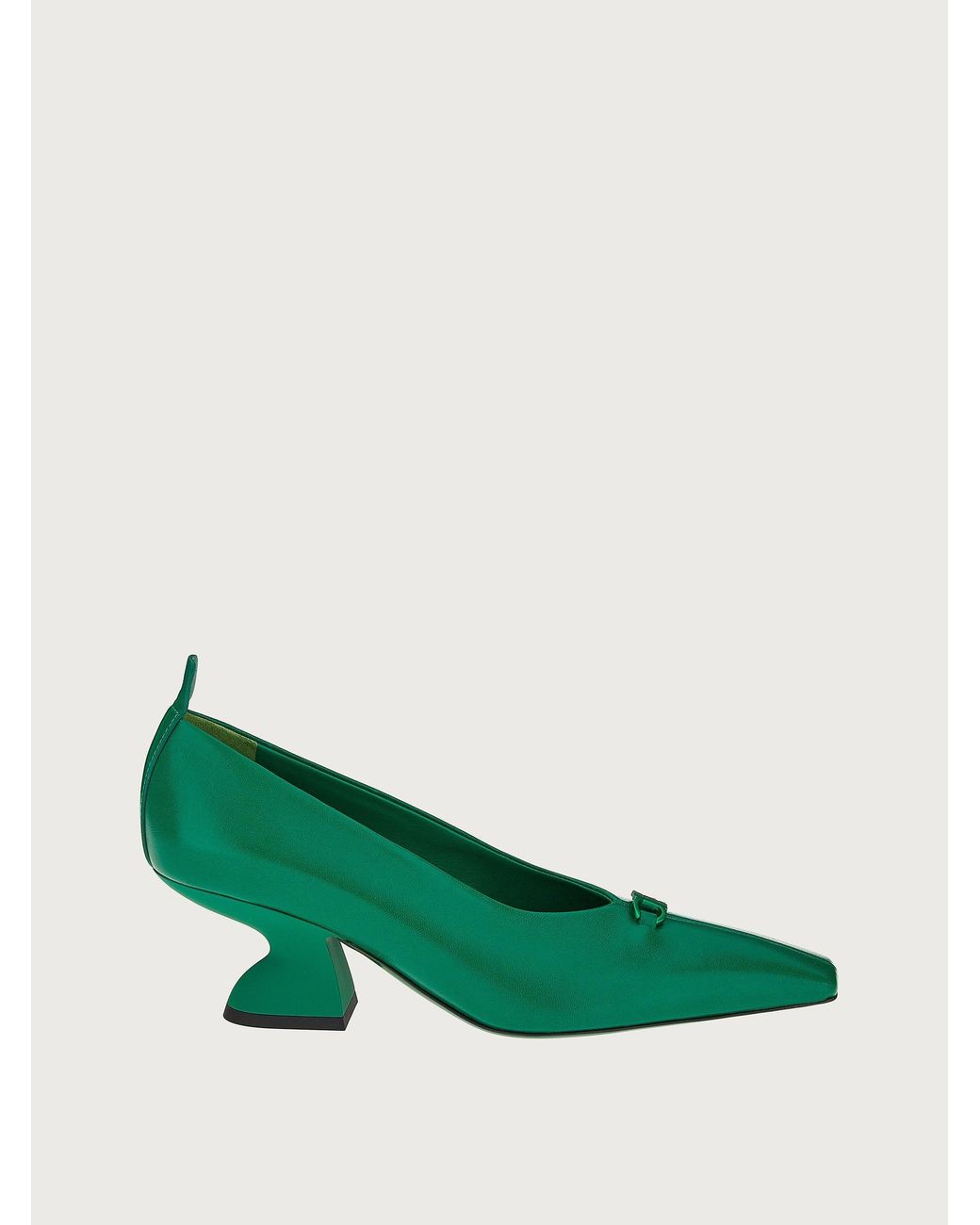Ferragamo Green Pump — Dk Brill