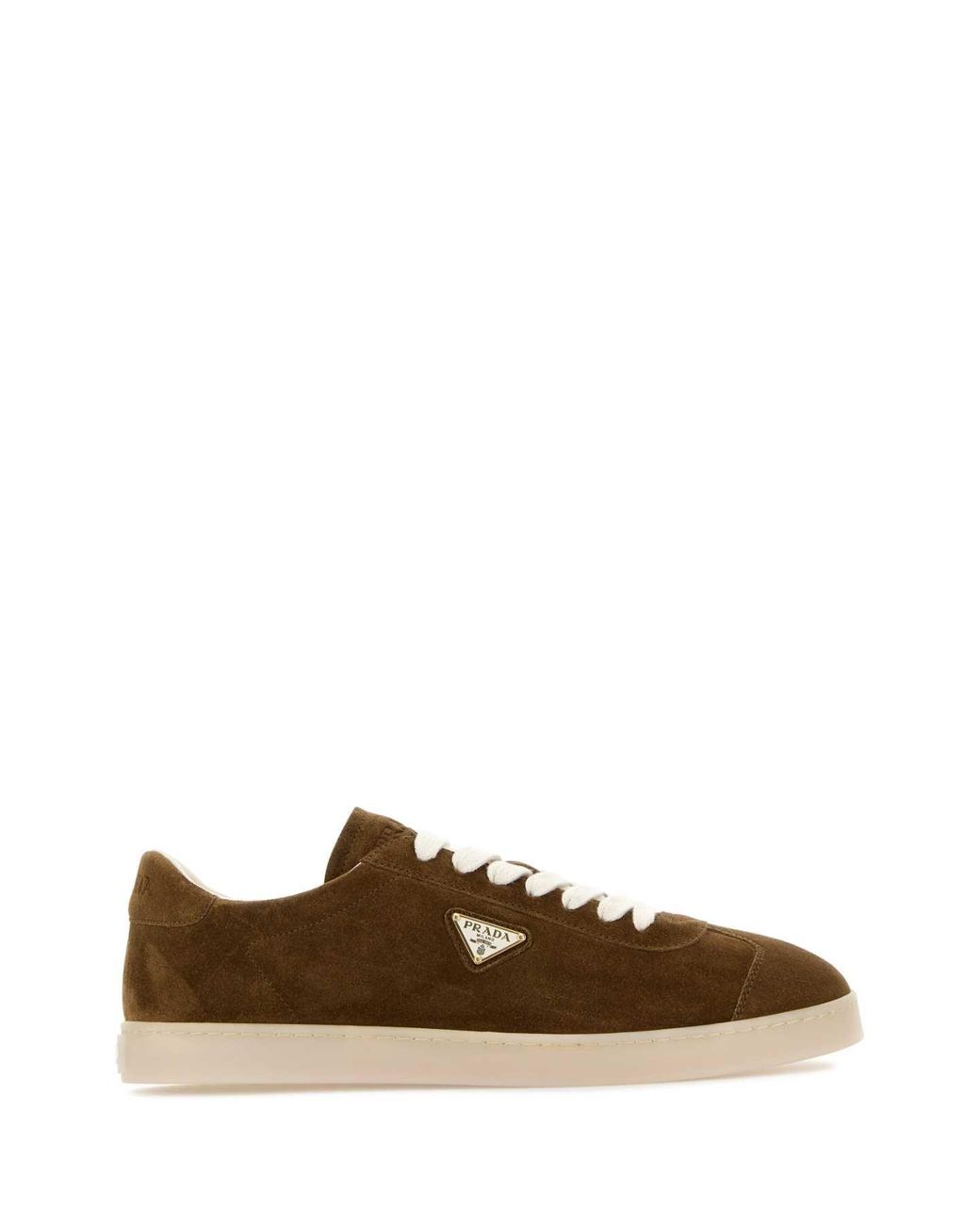 Prada Brown 'Lane' Sneakers for men