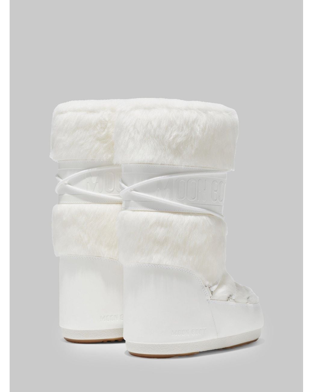 Moon Boot Icon Boot in White | Lyst