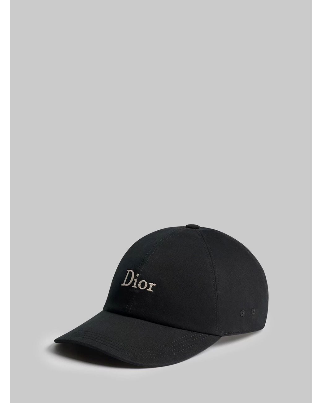 Dior Black Dior Crafty Cap for men
