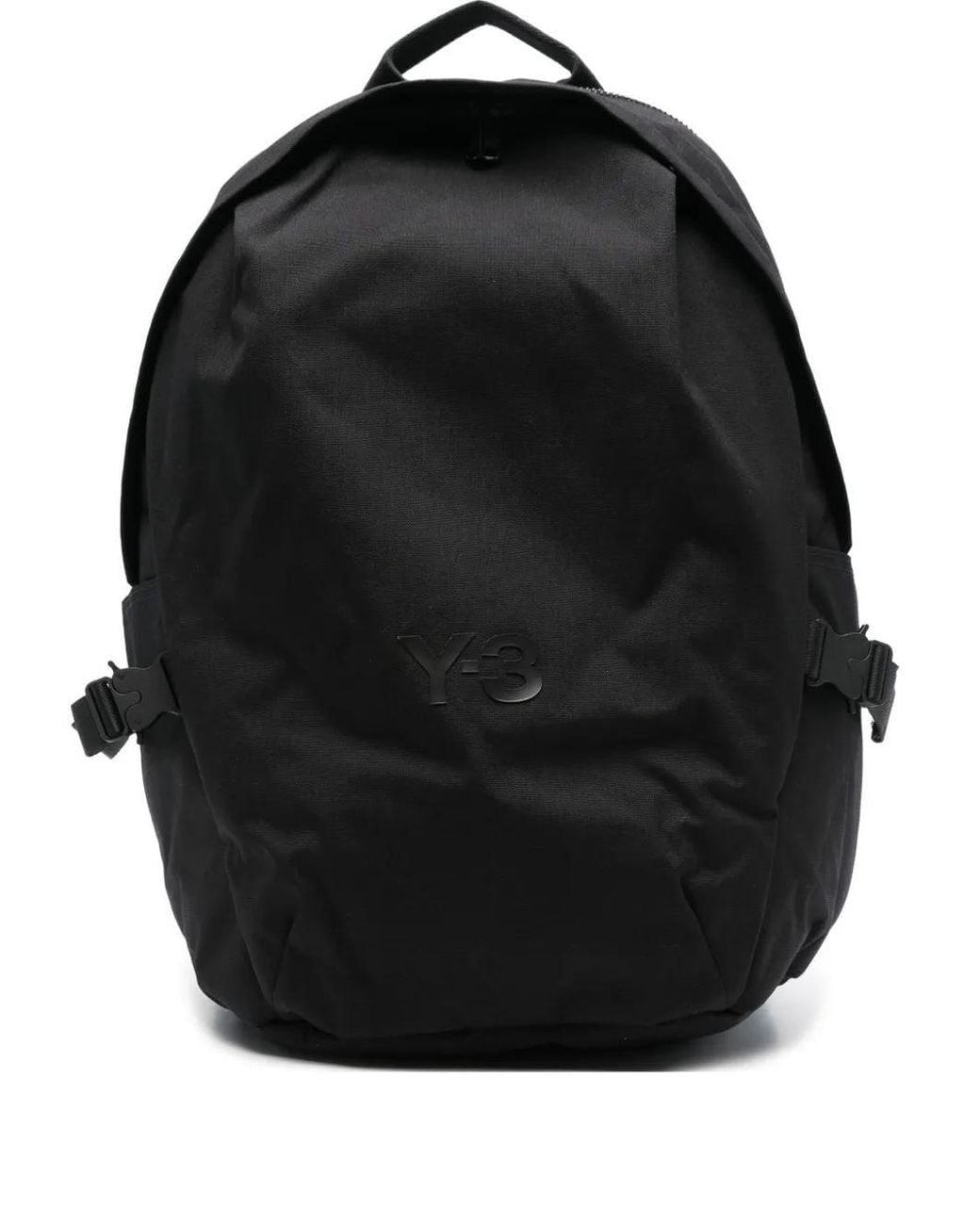 Y-3 Black Stapl Backp for men