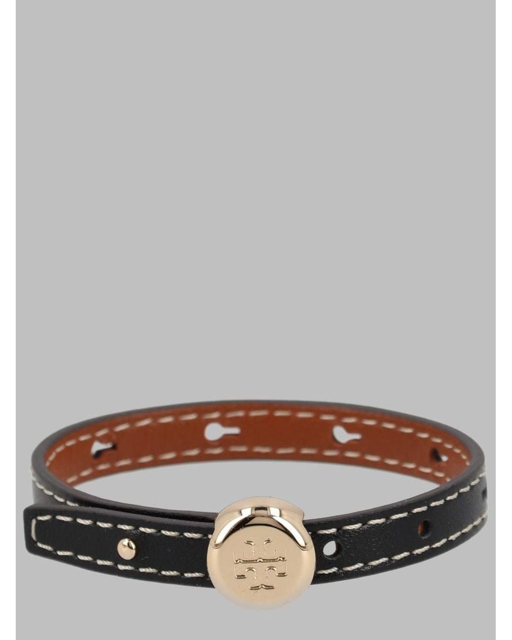 Tory Burch Brown Bracciale "Icon"