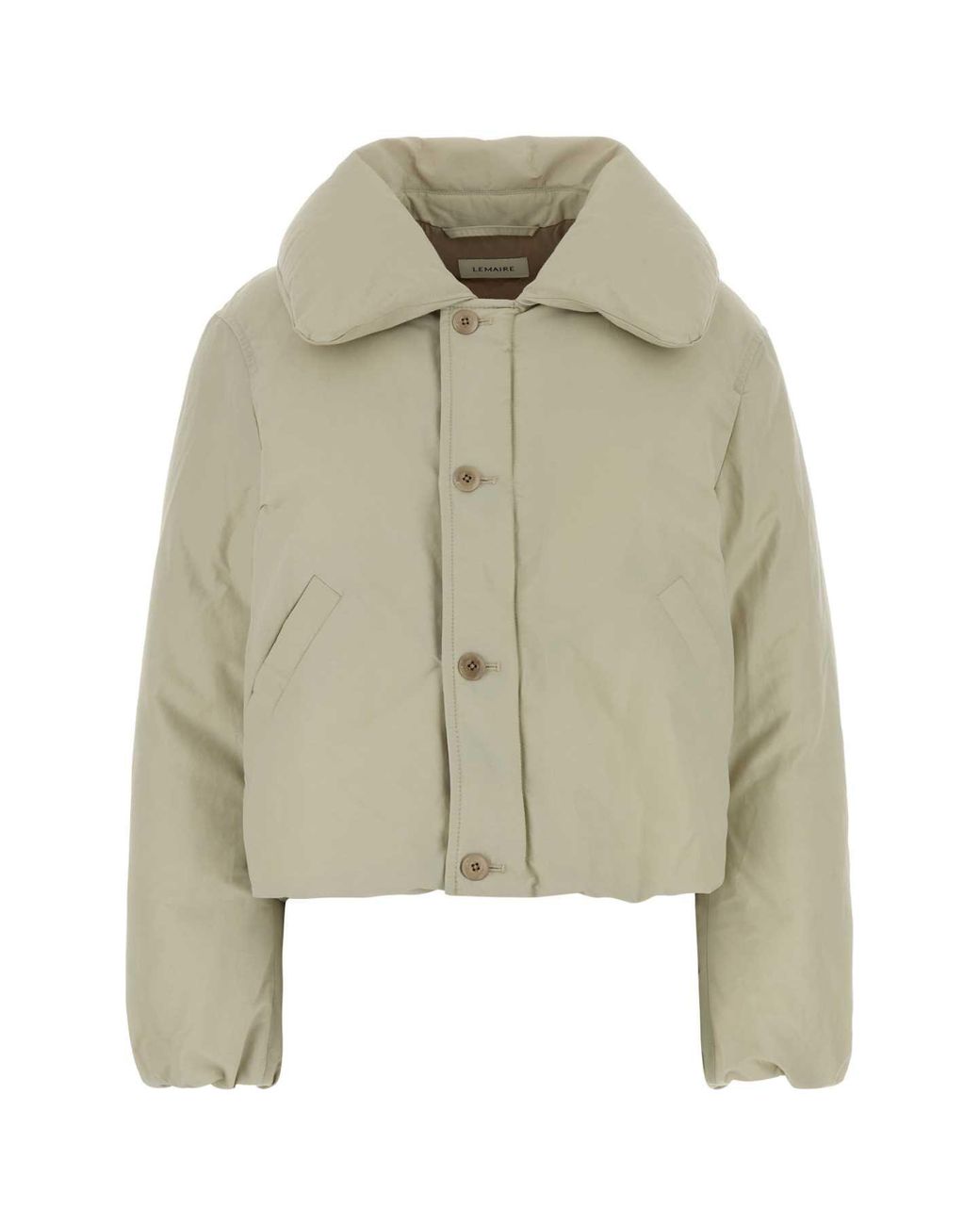 Lemaire Green Short Puffer Jacket