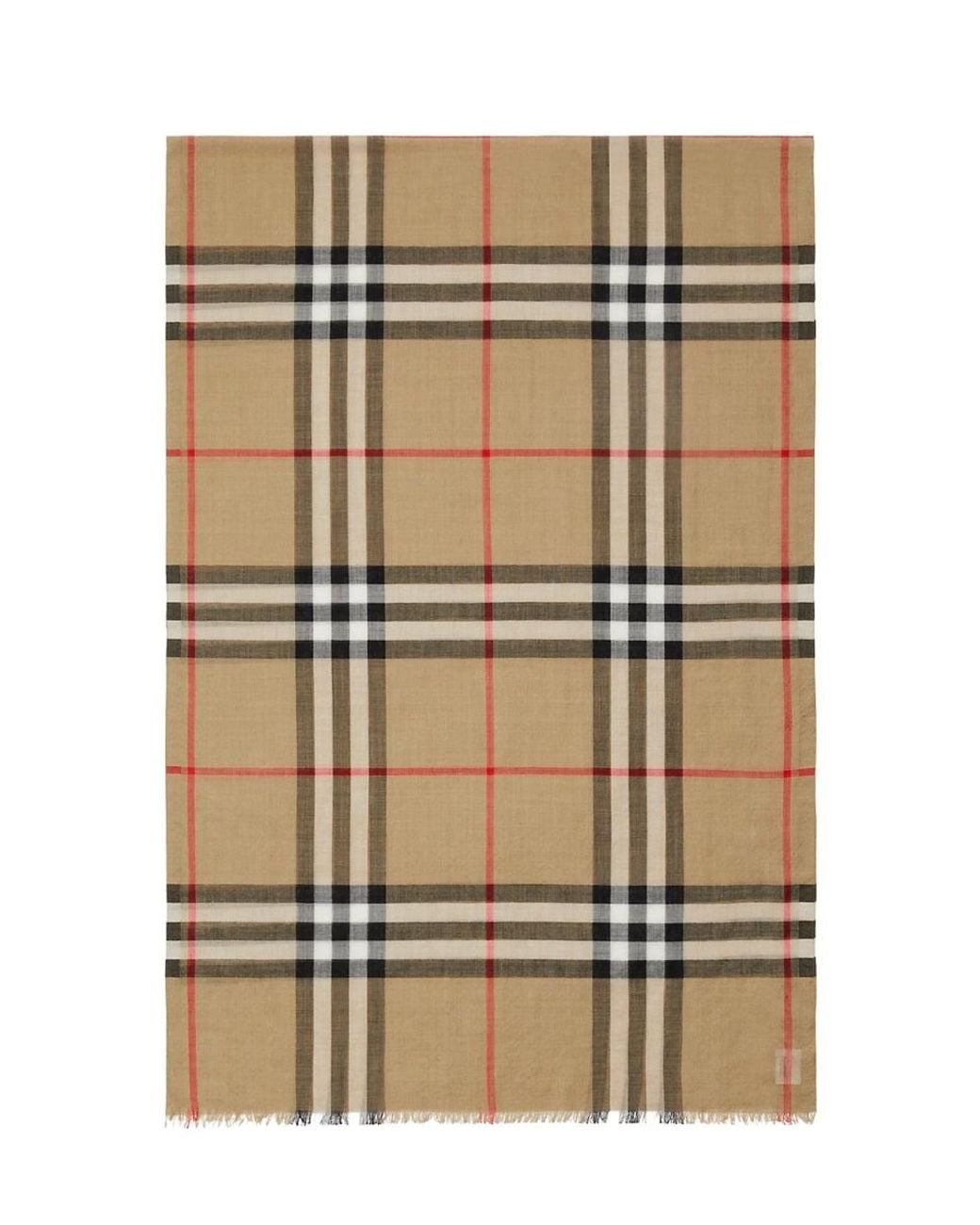 Burberry Natural "Check" Scarf
