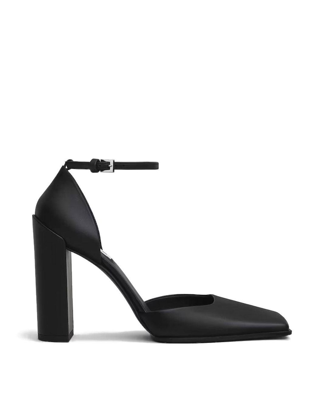 Alaïa Black Alaia Square D'Orsay Leather Pumps