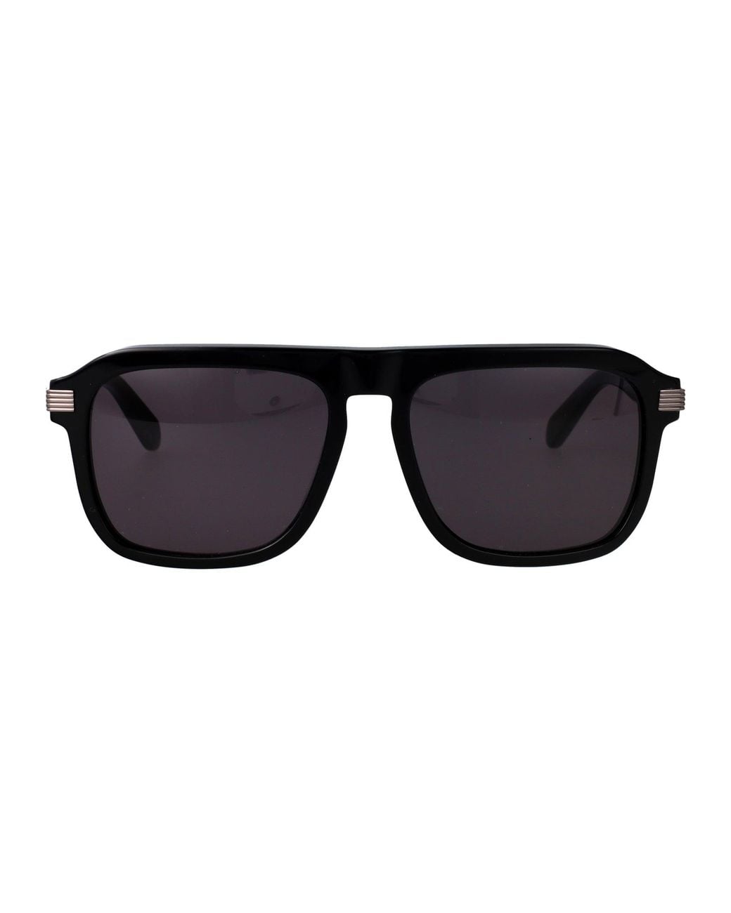 Ferragamo Black Acetate Sunglasses
