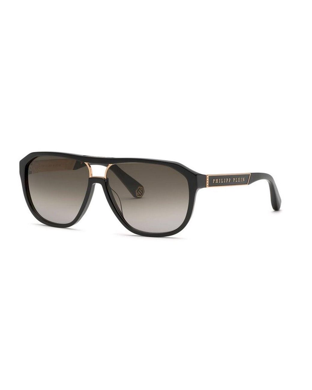 Philipp Plein Black Sunglasses for men