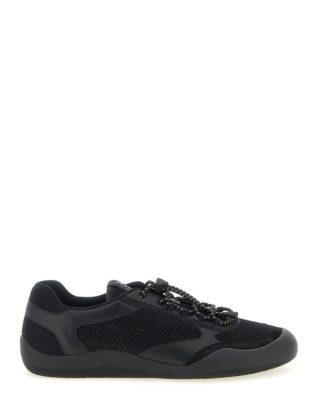 Prada Black Mesh Sneakers for men
