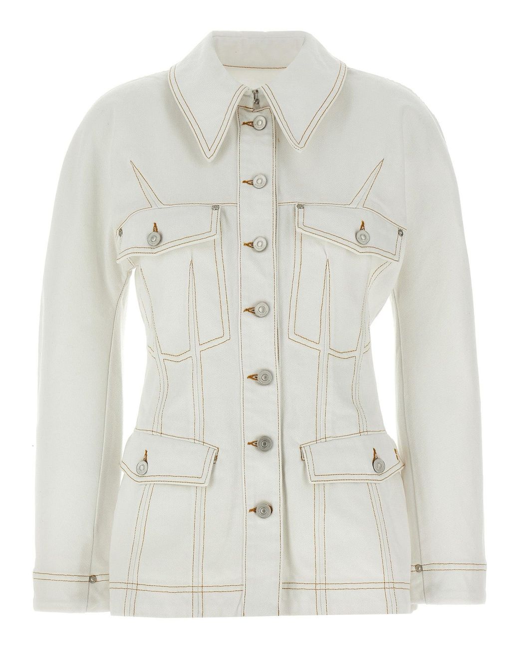 Givenchy White Denim Jacket