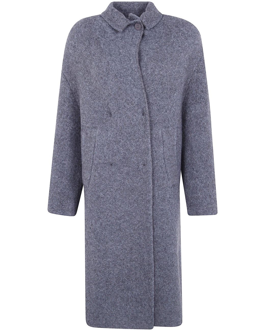 Boboutic Blue "Bob's Coat" Double Breasted Coat