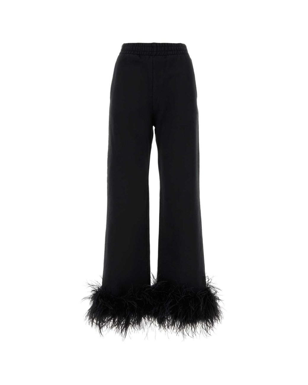 Prada Black Wide Trousers
