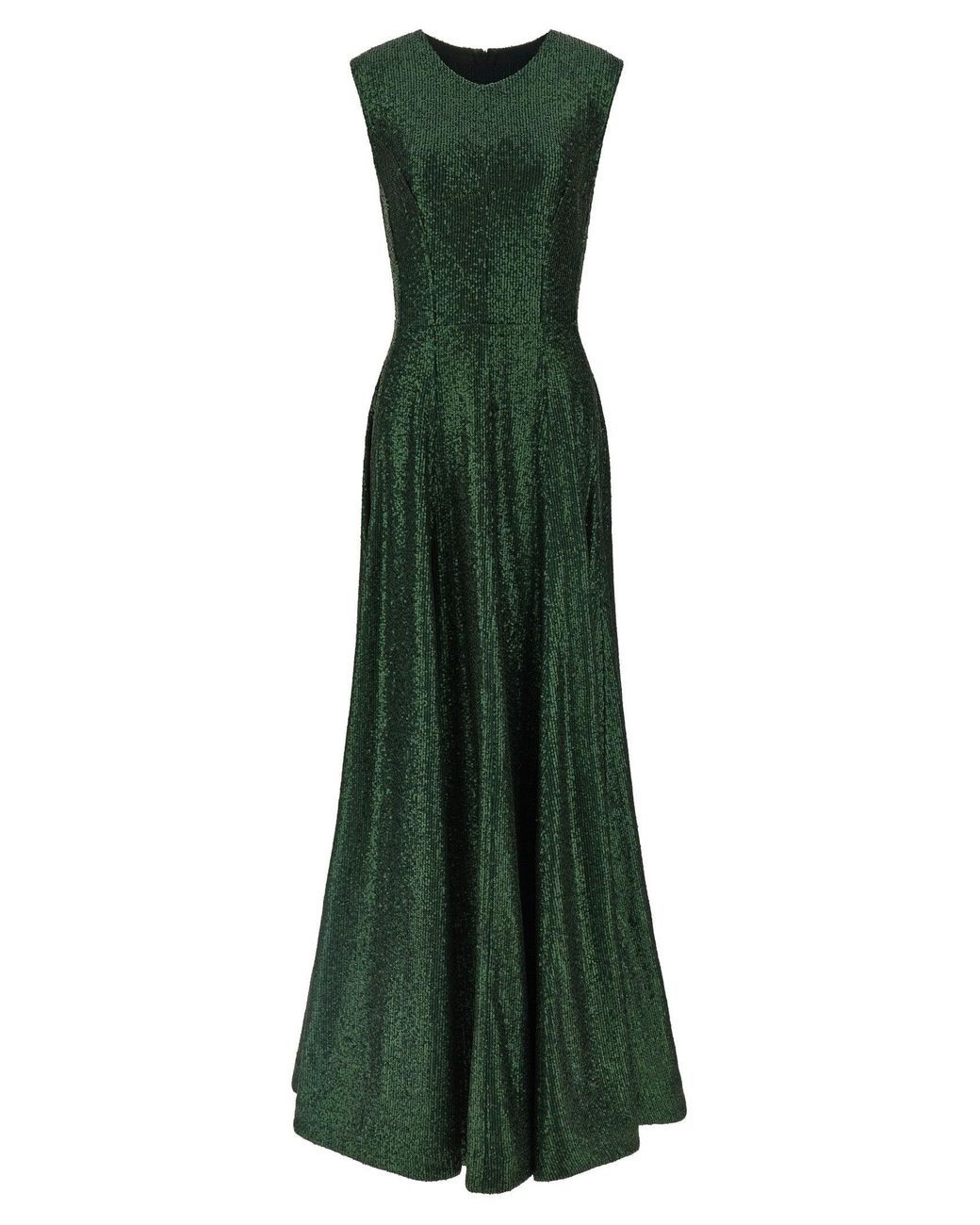 Norma Kamali Green Polyester Long Dress