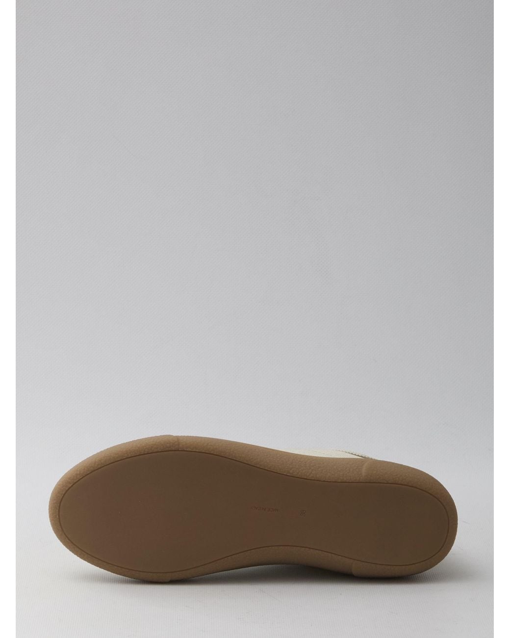 The Row Natural Canvas Sneakers