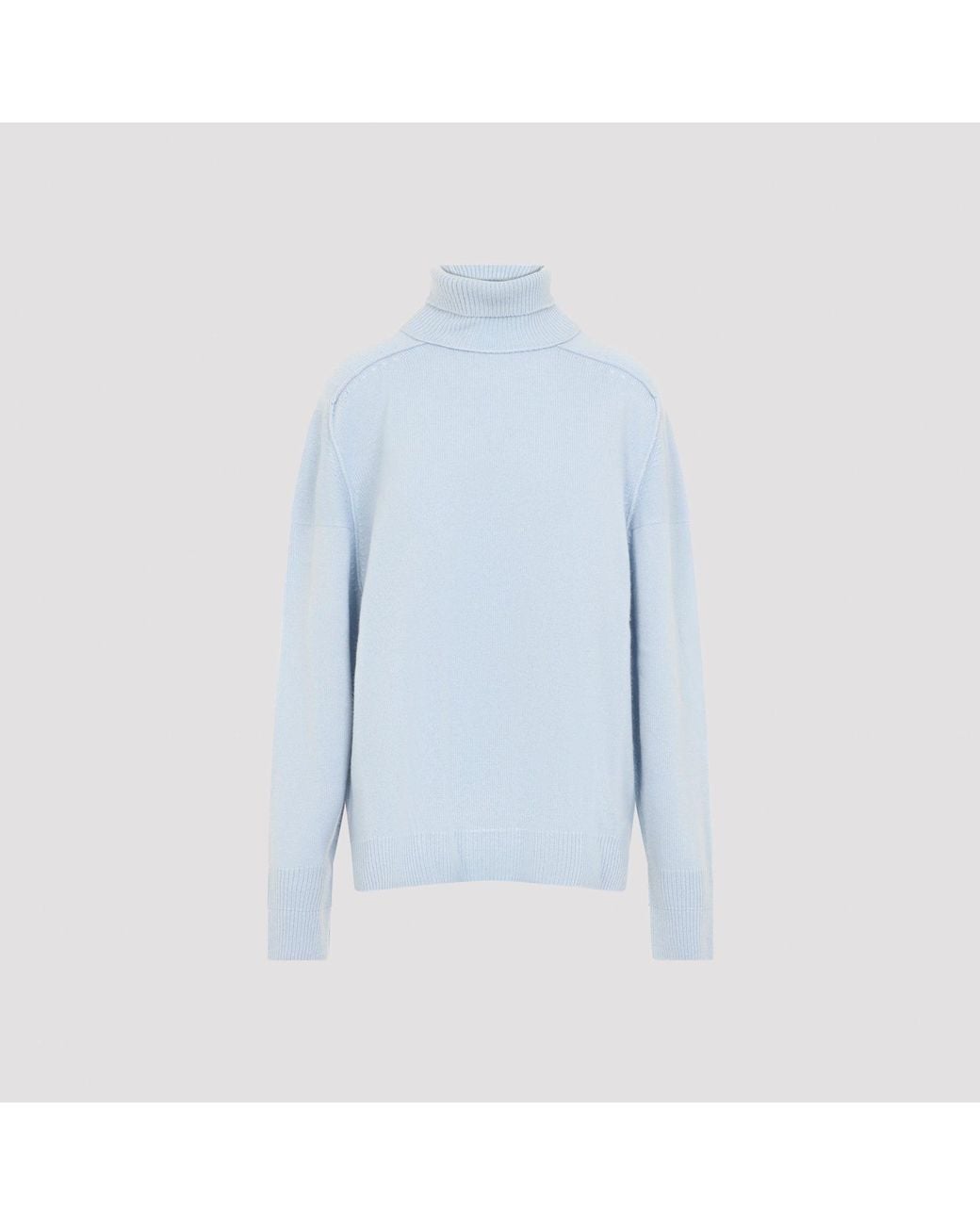 Carven Blue Roll Neck Jumper