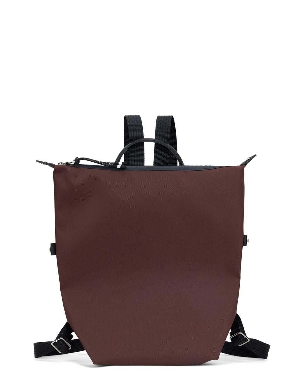 Longchamp Brown Minimal Backpack