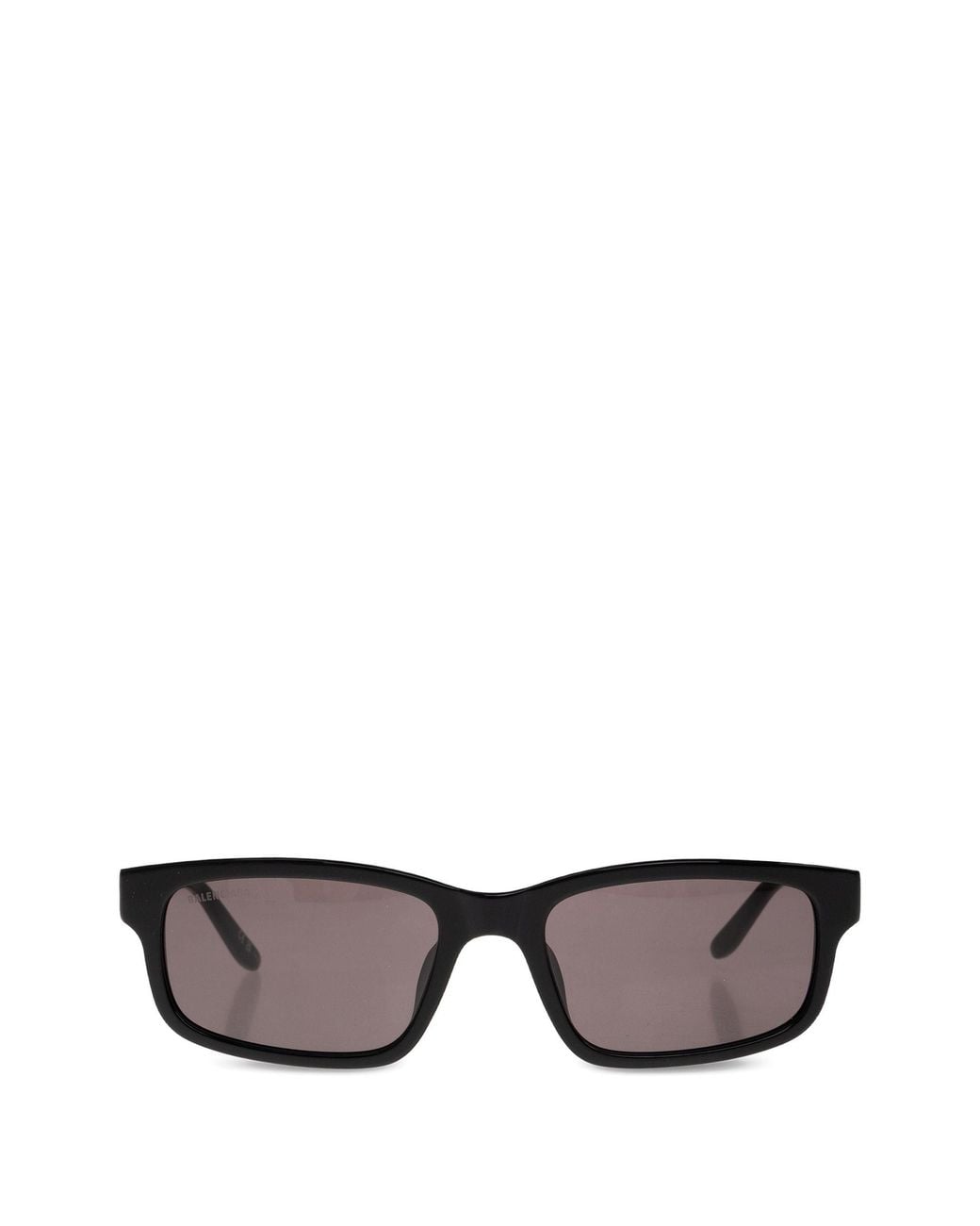 Balenciaga Gray Daily Rectangle-Frame Sunglasses