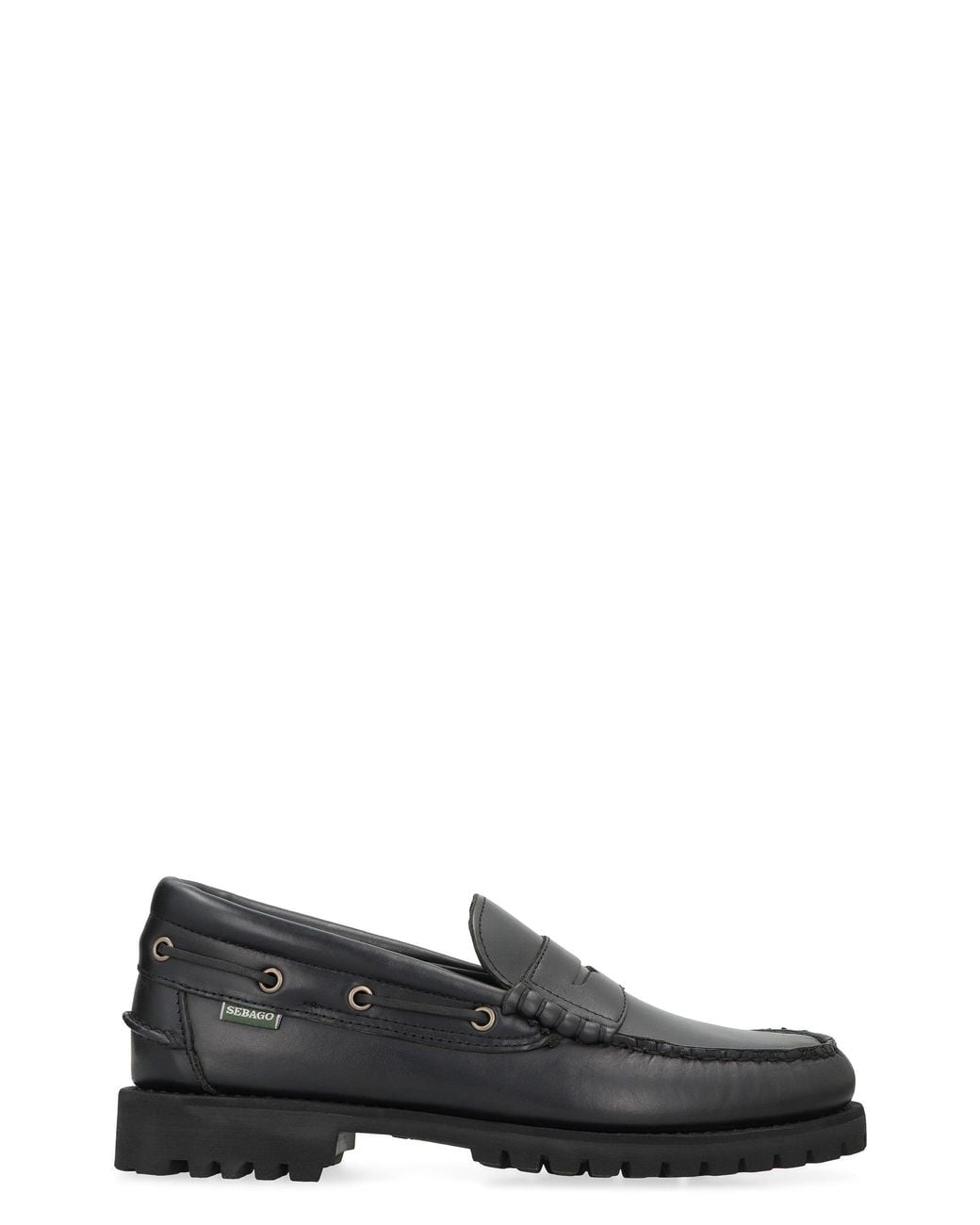 Sebago Black Acadia Loafers for men
