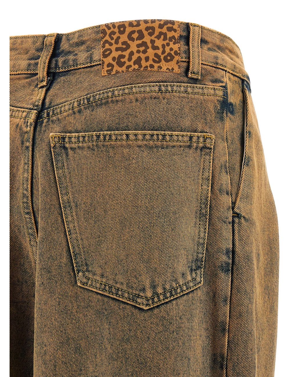 Alanui Natural Den Wideleg Pants