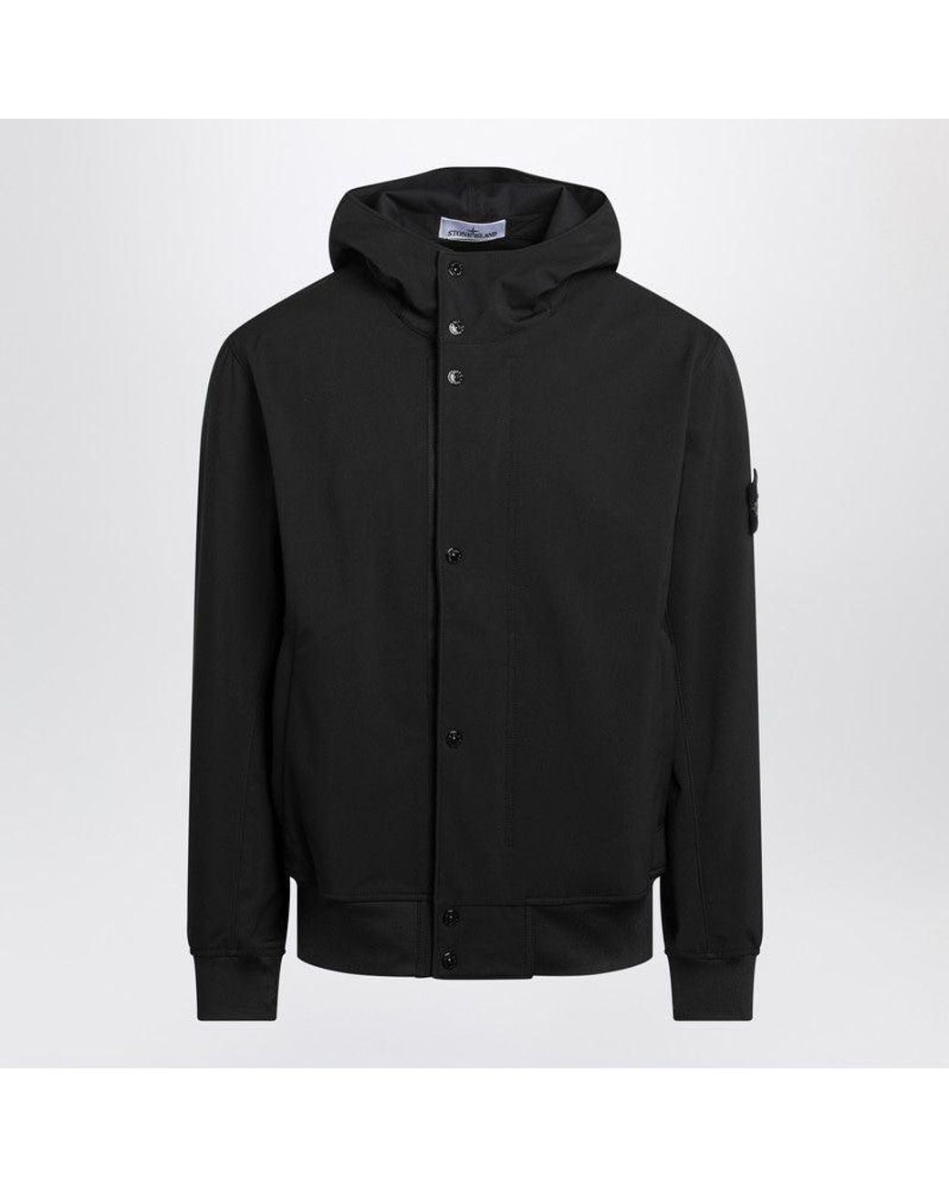 Stone Island Black Light Soft Shellr Jacket for men