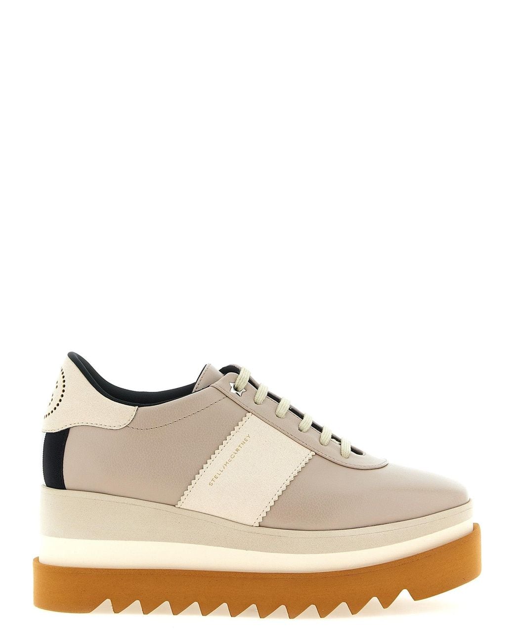 Stella McCartney White 'Sneak-Elyse' Sneakers