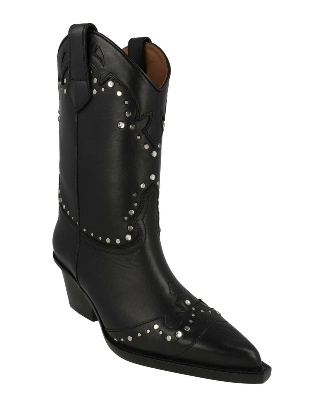 Paris Texas Black Janice Leather Boot