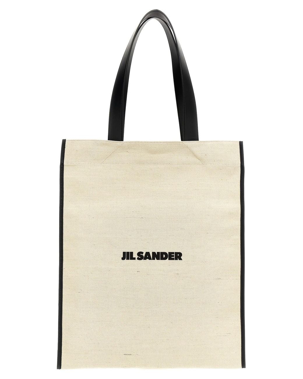 Jil Sander Natural Jute Tote Bag