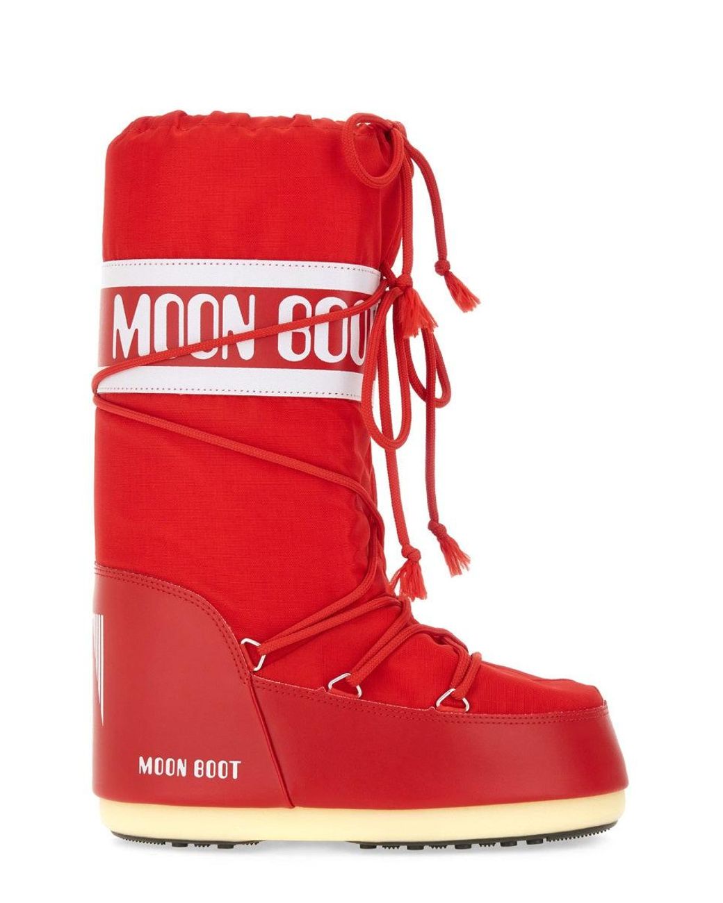 Moon Boot Red "Icon" Boot