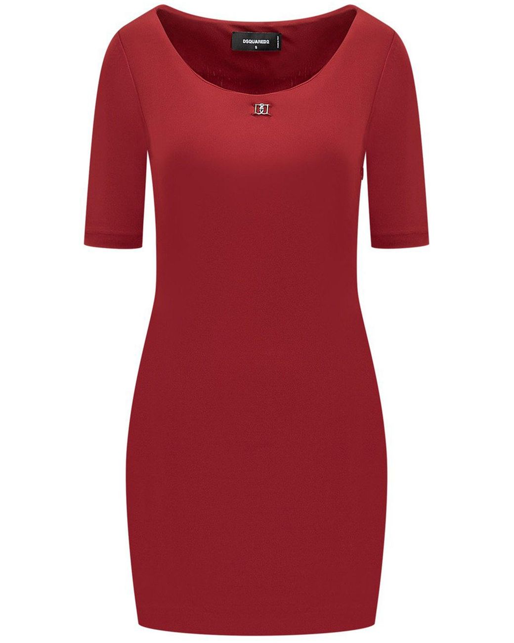 DSquared² Red Cotton Stretch Suit