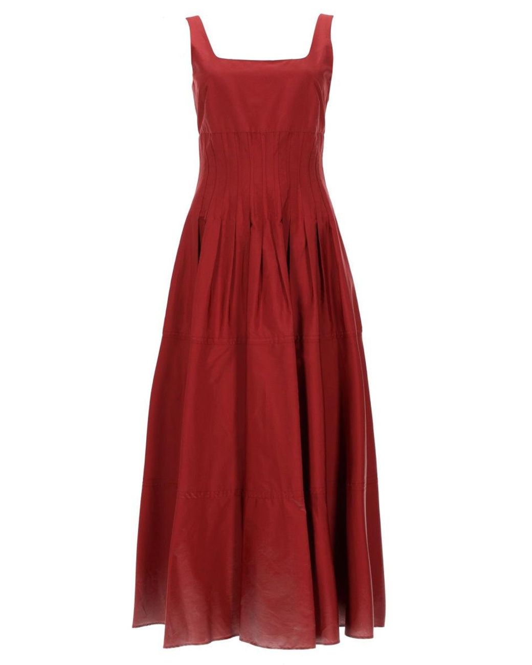 Max Mara Red Abito Midi