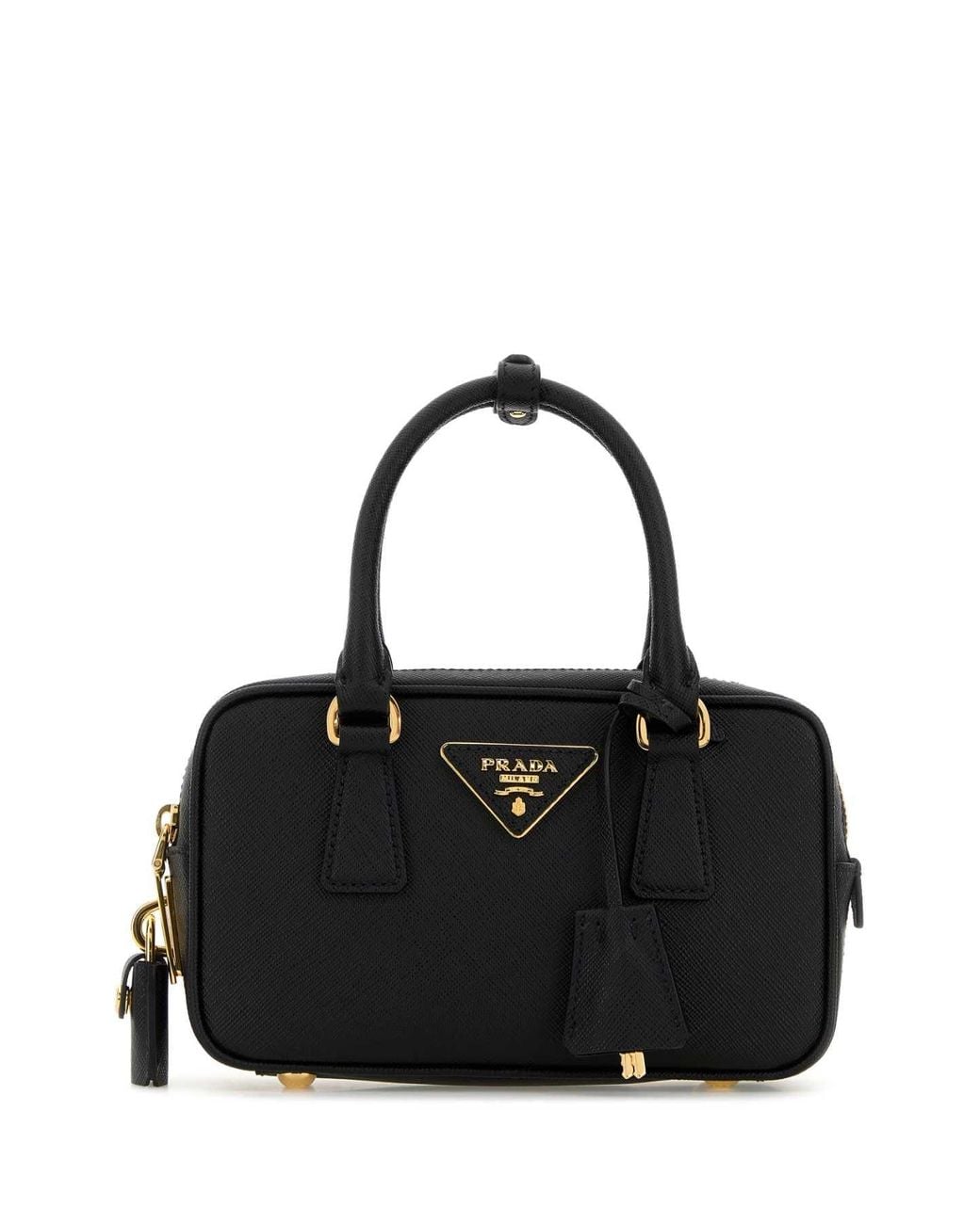 Prada Black Leather Handbag