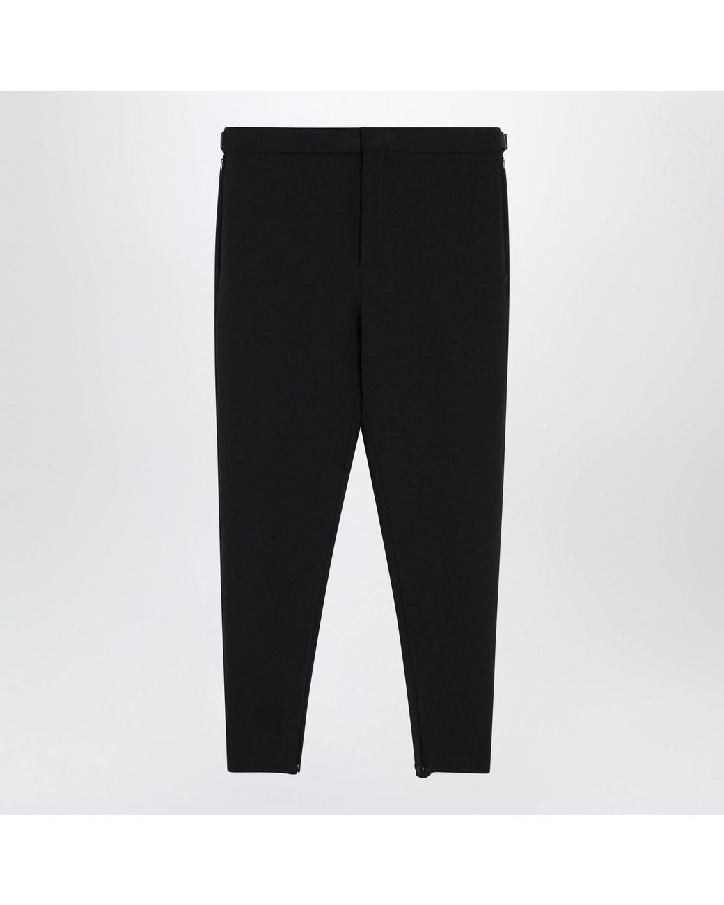 Loewe Black Stretch Wool Blend Trousers