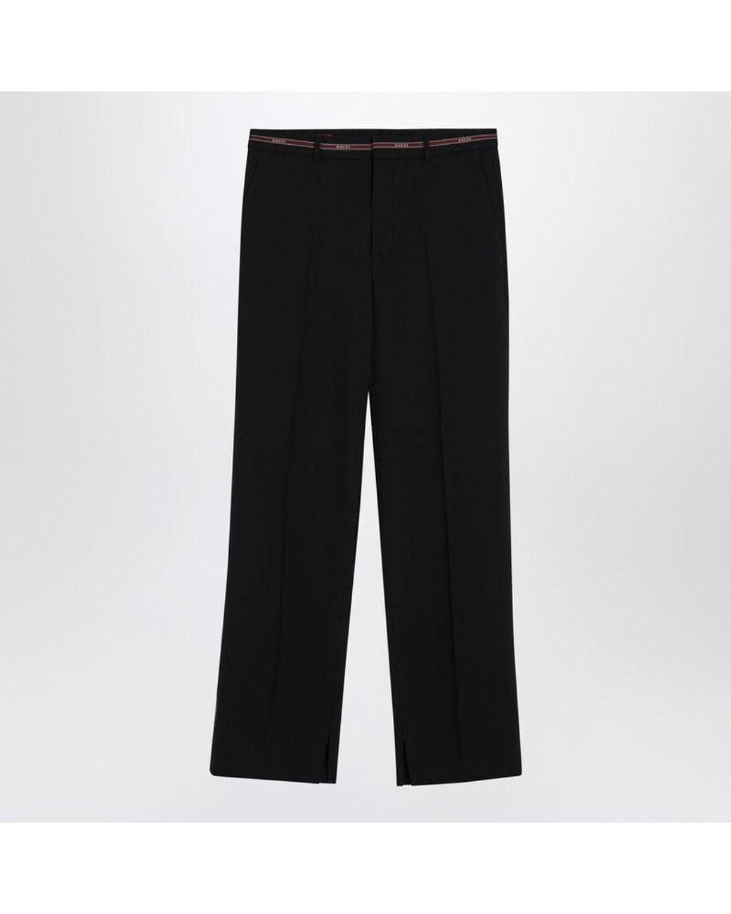 Gucci Black Blend Pants for men