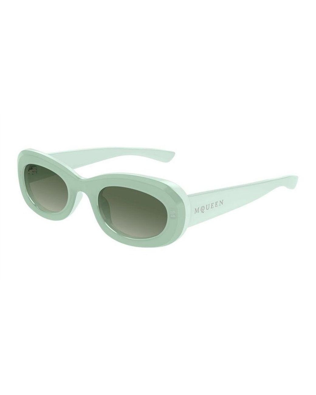 McQueen Green Sunglasses