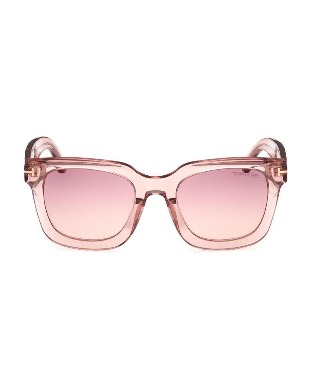 Tom Ford Pink Gradient Mirror Sunglasses