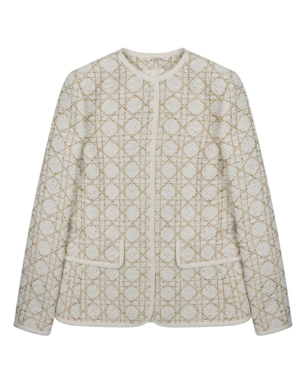 Dior Natural Blazer Macrocannage