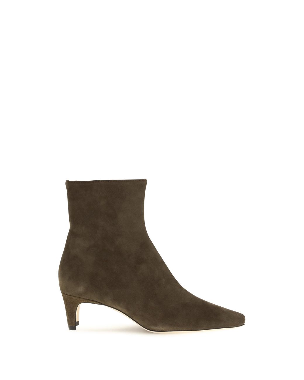 Staud Brown Wally Ankle Boots