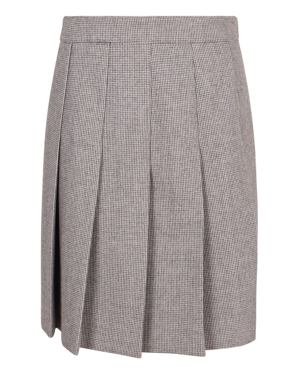 Céline Gray Knitted Skirt